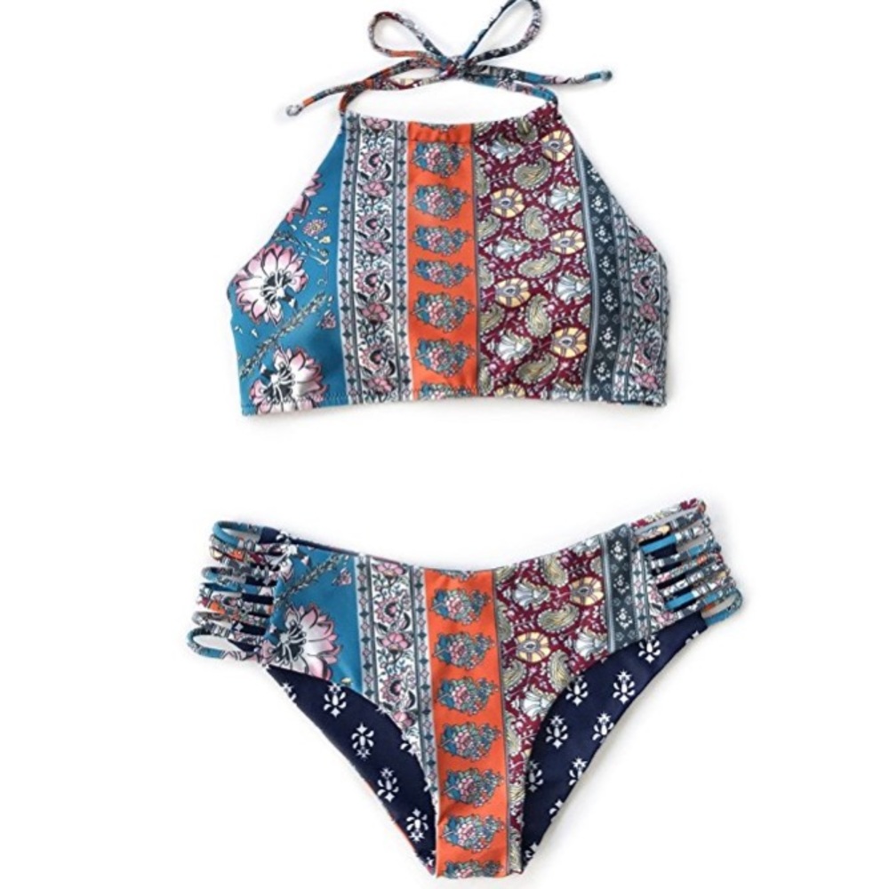Reversible patterned Bikini
